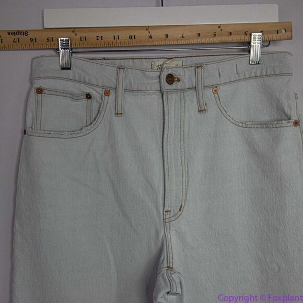 NEW Madewell The‎ Perfect Vintage Wide-Leg Crop Jean in Edmunds Wash, 30 - Picture 4 of 16
